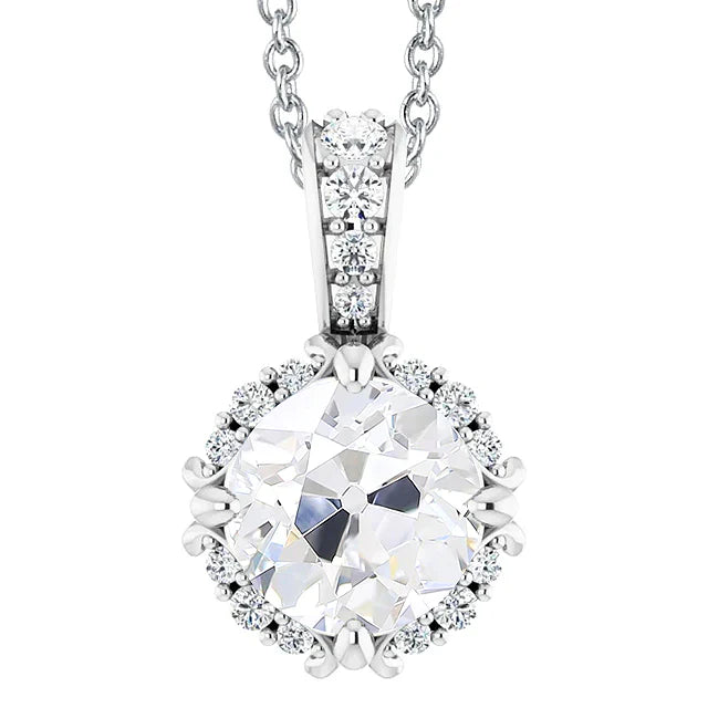 Handmade Pendant Necklace 3.50 ct – main view
