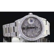 6 Carats Iced Out Custom Diamond Rolex