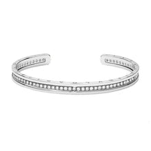 6.4 Ct Round Diamond Women GenuineCuff Bangle Bracelet 14K White Gold