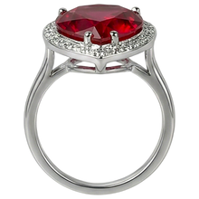 7.25 Ct 14K Gold Nice Gemstone Ring Red Ruby With Natural Earth Mined DIAMOND ( NOT LAB GROWN ) Jewellery