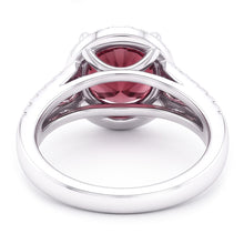 7.25 Ct Tourmaline And Natural Earth Mined Diamonds Halo Wedding Ring Gold White