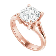 7 Carat Cushion Natural Earth Mined Diamond Ring For Women