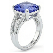7 Ct Natural Sapphire Gemstone Ring