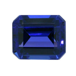 Gold Tanzanite Loose Sapphires Natural – 7-ct Emerald Cut