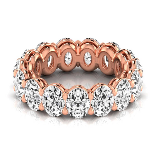 Brilliant Brilliant Diamond Eternity Band 7.50 ct – front view