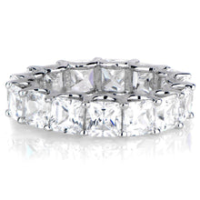 7.50 Carats Cushion Cut Diamonds Wedding Eternity Band White Gold