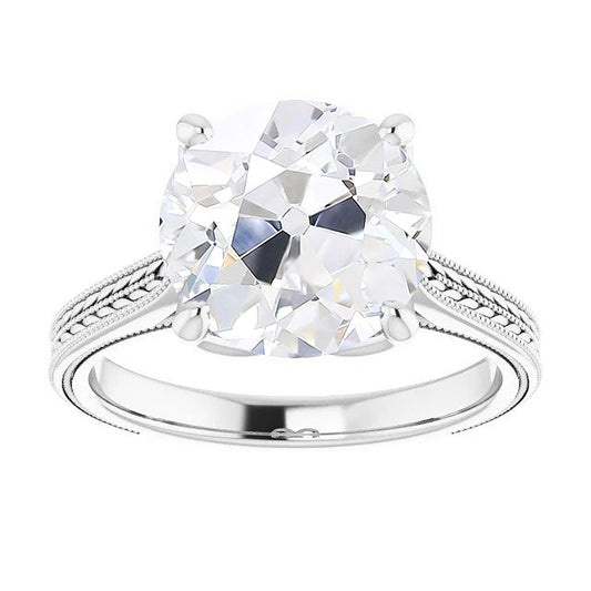 Luxury Single Stone Ring 5 ct – main view