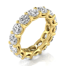 Round Brilliant Fine Diamond ring in 14K Yellow Gold – main view