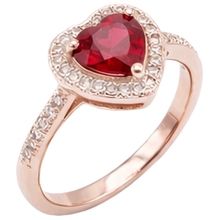 8.5 Carats Red AAA Ruby With Natural Earth Mined DIAMOND ( NOT LAB GROWN ) Ring Rose Gold 14K