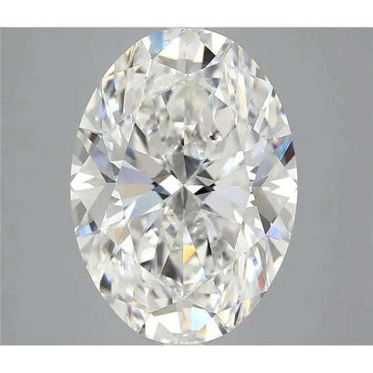 Oval Brilliant Diamond ring in Gold – main view