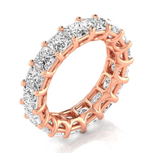 Custom Fine Diamond Eternity Band 8.5 ct – main view