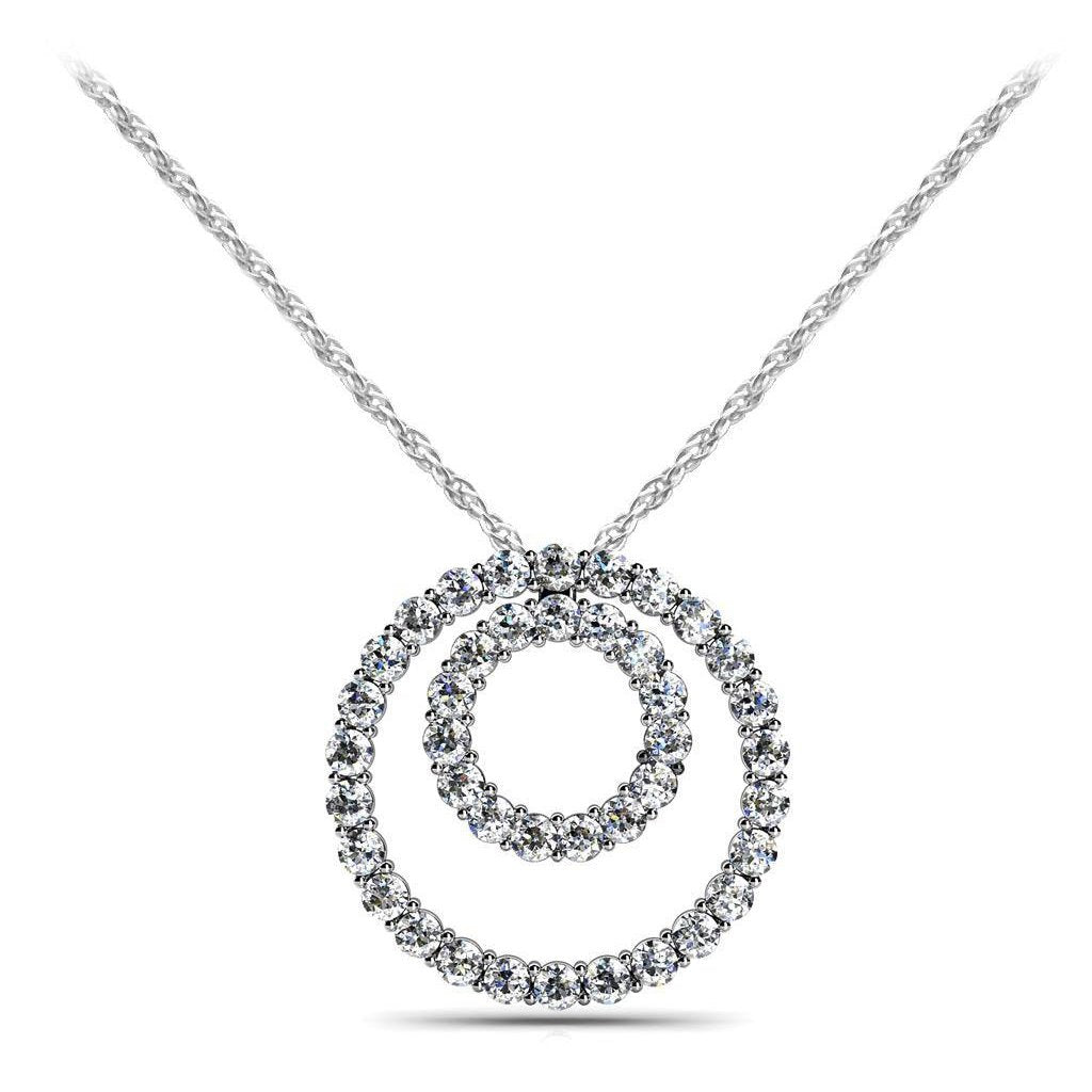 High-End Fine Diamond Pendant 8.20 ct – main view