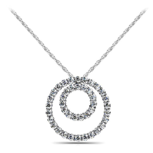 High-End Fine Diamond Pendant 8.20 ct – main view