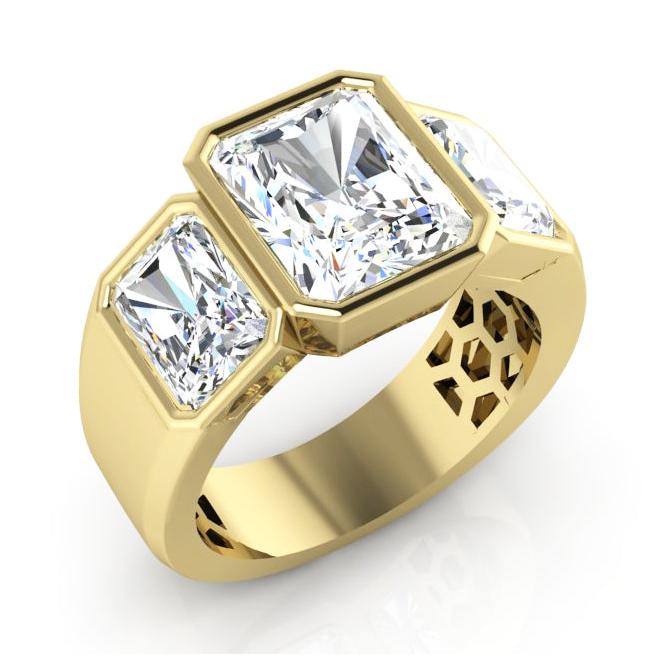 8 Carats 10K Gold Men's Diamond Anniversary Promise Ring