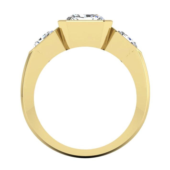 8 Carats 10K Gold Men's Diamond Anniversary Promise Ring