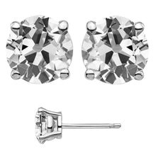 Bespoke Diamond Stud Earrings 8 ct – main view