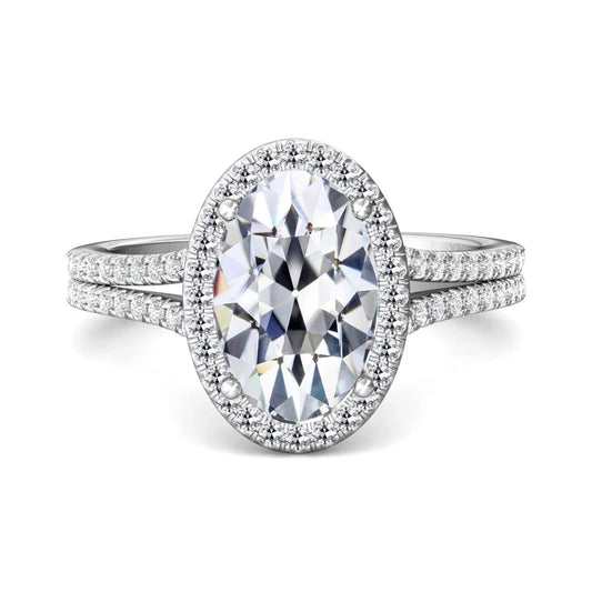8ct Royal Natural Diamond Engagement Ring