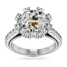 9 Carat Real Custom Diamond Ring