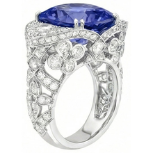 9 Carat Sapphire Natural Earth Mined DIAMOND ( NOT LAB GROWN ) Ring