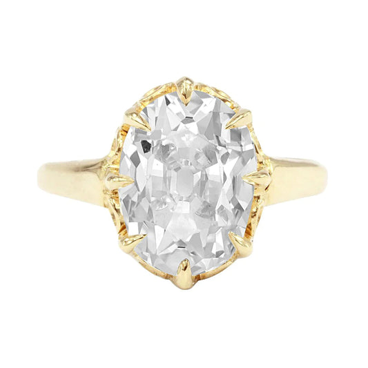 9 Carat Stylish Real Diamond Ring