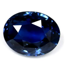 Real Blue Sapphire Gemstone – main view