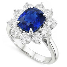 Affordable Sapphire Engagement Ring