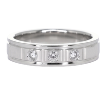 Anniversary Band 0.75 Carats Round Real Natural Earth Mined Diamond White Gold 14K