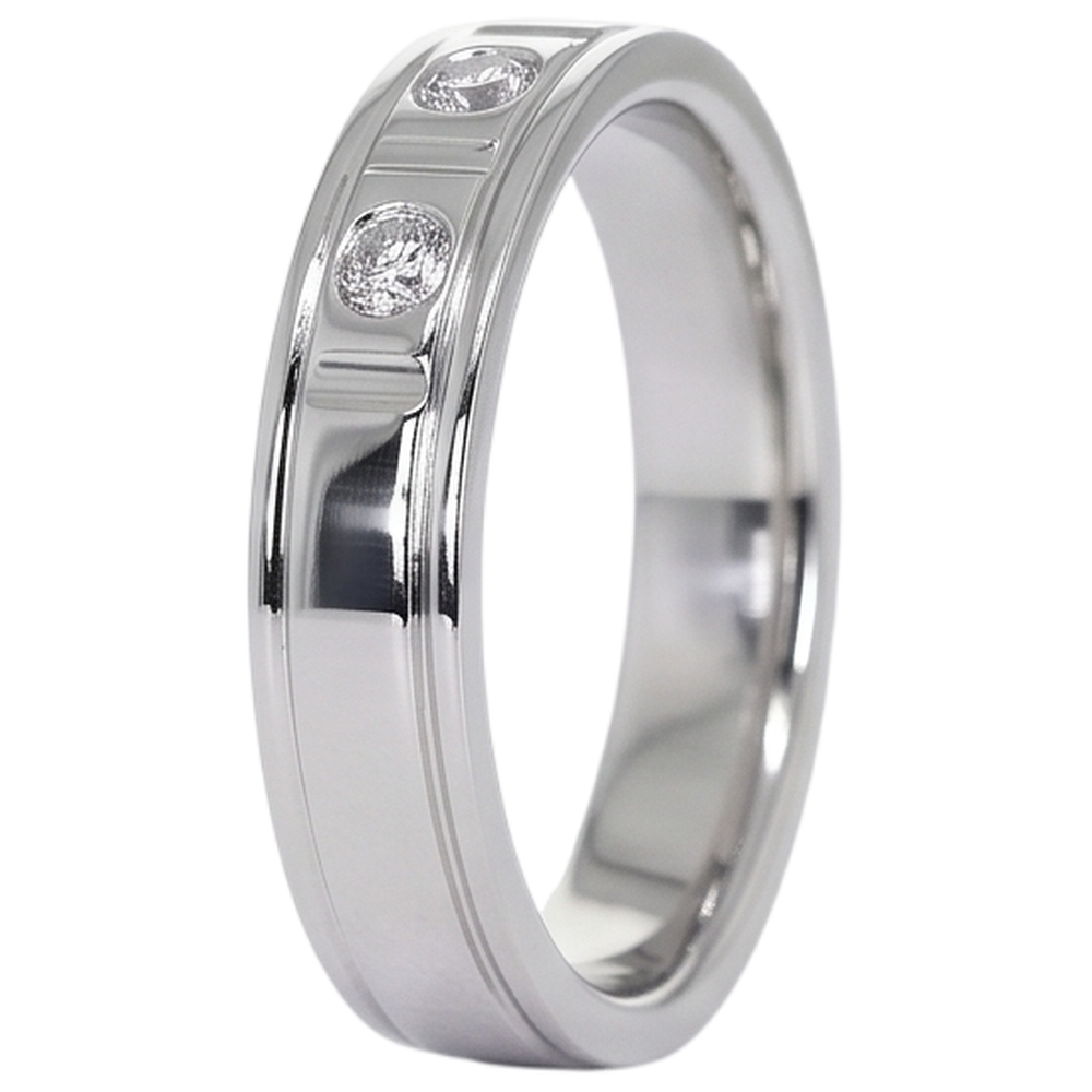Anniversary Band 0.75 Carats Round Real Natural Earth Mined Diamond White Gold 14K