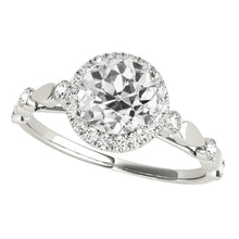 Anniversary Halo Ring Round Old Miner Real Diamonds Jewelry 4.25 Carats