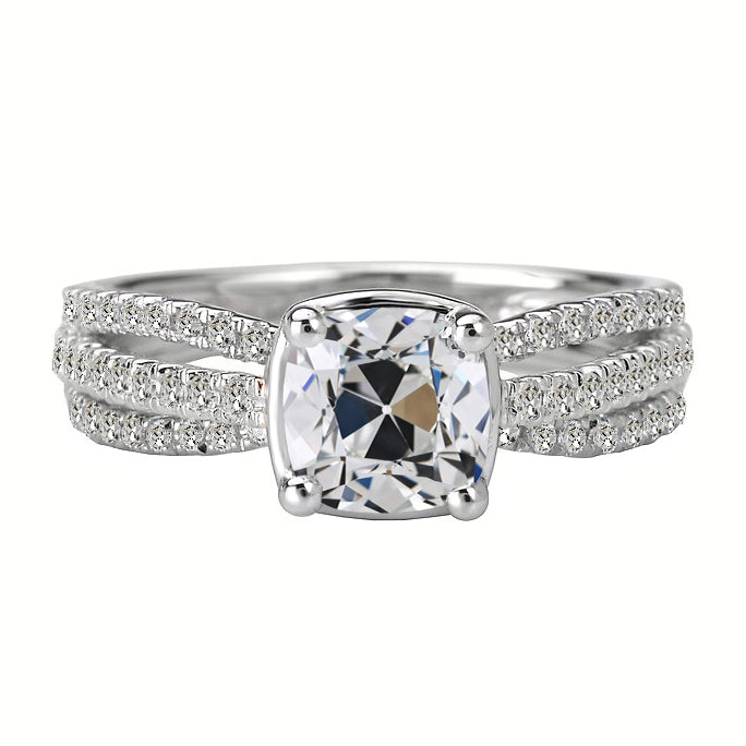 Fine Accent Solitaire Ring 3.50 ct – main view