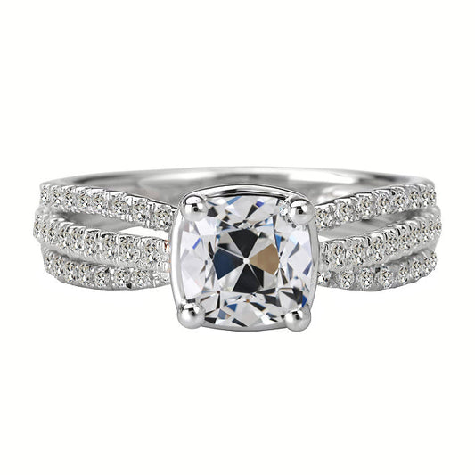 Fine Accent Solitaire Ring 3.50 ct – main view