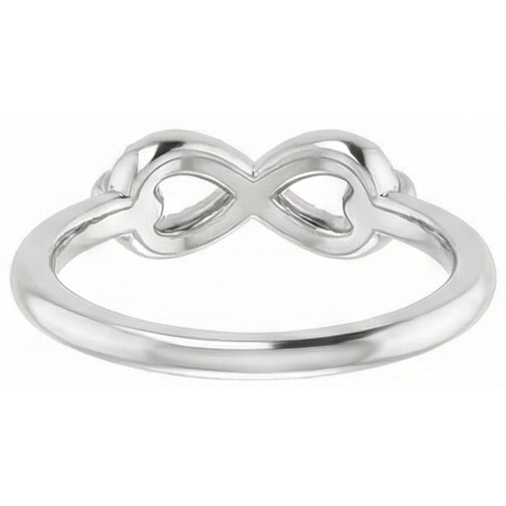 Anniversary Wedding Band Green Emerald 0.25 Carats Infinity Jewellery New