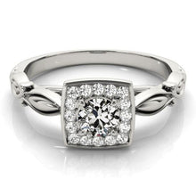 Antique Style Halo Ring Old Miner Natural Diamond Jewelry Gold 14K 2.50 Carats