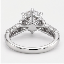 Antique Style Real Natural Earth Mined DIAMOND ( NOT LAB GROWN ) Anniversary Ring 1.76 Carats White Gold 14K