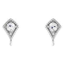 Authentic Brilliant Diamond Earrings – main view
