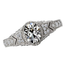 Anniversary Ring 14K White Gold with Brilliant Diamond – main view