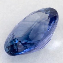 Blue Sapphire Oval Loose Sapphires Natural in Gold – side view