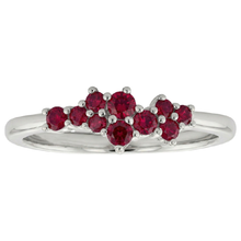 Band Burma Ruby 1.40 Carats Women Jewellery