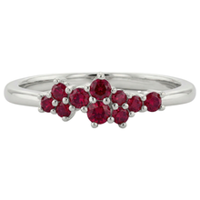 Band Burma Ruby 1.40 Carats Women Jewellery
