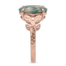 Bespoke 4.0-ct Dendritic Agate Precious Stone Ring