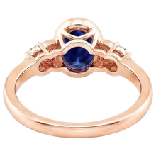 Bezel Set 5 Carat Sapphire Ring
