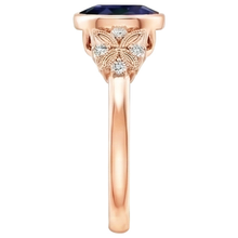 Bezel Set 5 Carat Sapphire Ring