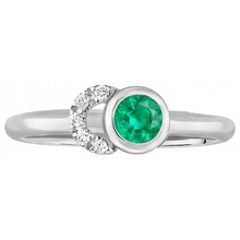 Shimmering Precious Stone Ring 1 ct – profile view