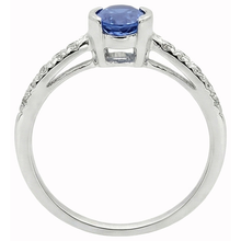 Bezel Set Oval Sri Lanka Blue Sapphire Natural Earth Mined DIAMOND ( NOT LAB GROWN ) Ring 1.40 Ct