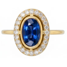 Bezel Set oval Sri Lankan Sapphire 5 Carats Gemstone New