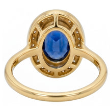 Bezel Set oval Sri Lankan Sapphire 5 Carats Gemstone New
