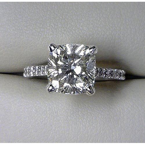 Big Real Diamond Engagement Ring