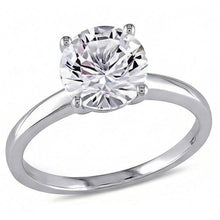 Big Round 2.75 Ct Solitaire Real Natural Earth Mined Diamond Wedding Ring