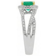 Sparkling Gemstone Ring 2.50 ct – profile view