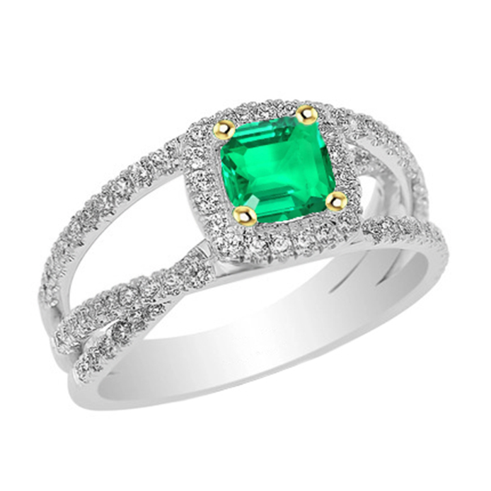 Sparkling Gemstone Ring 2.50 ct – main view